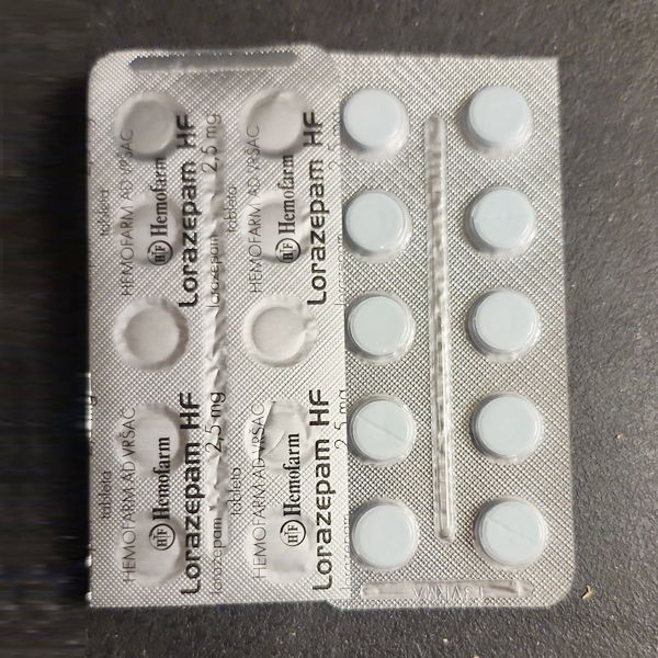 Ativan 2.5mg (Hemofarm)