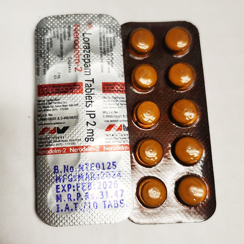 Ativan 2mg (Nerodlam)